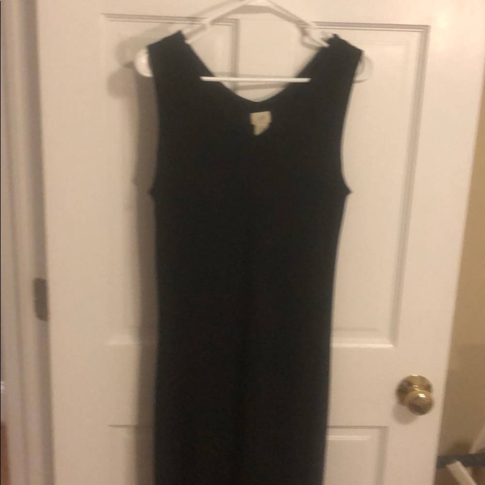 J Jill Maxi Dress with Ruffle hem